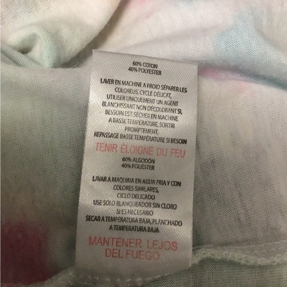 Rae Dunn Women’s Short Sleeve Crewneck “LOVE.” Tee Shirt, Tie Dye, size XL - Picture 8 of 12